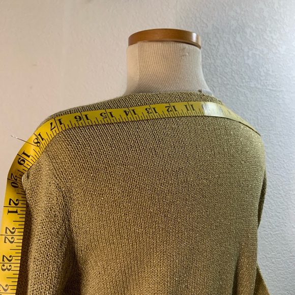 Chaus & Co metallic knit sweater - Picture 4 of 9